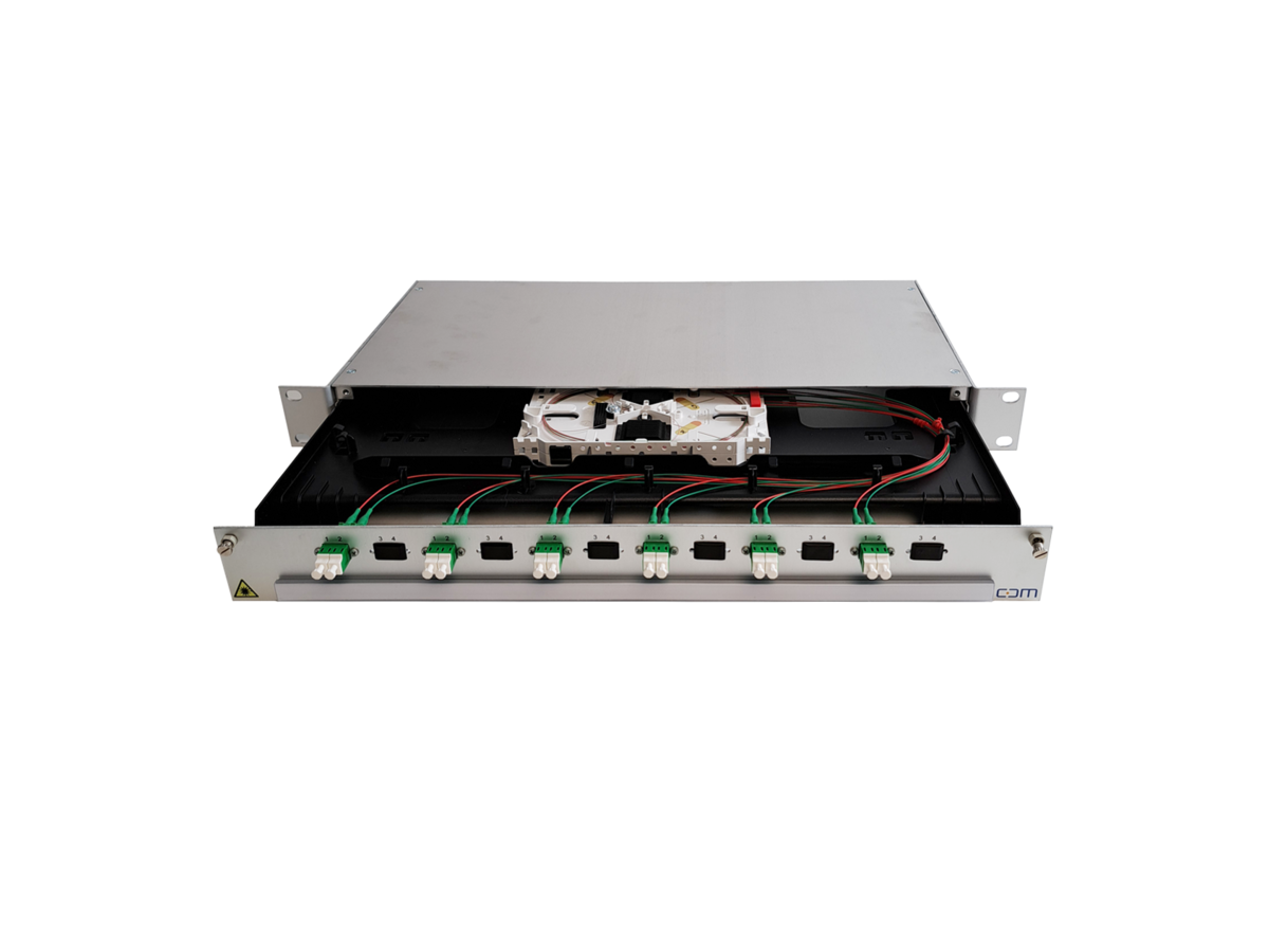CCM FTTH Patchpanel 1HE OTO in Panel Alu PRO