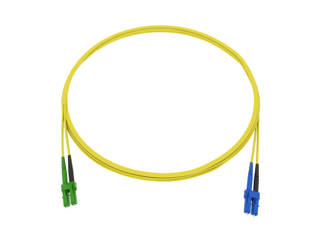 CCM Patchkabel Fig.0 2x2.0mm 9/125 YE