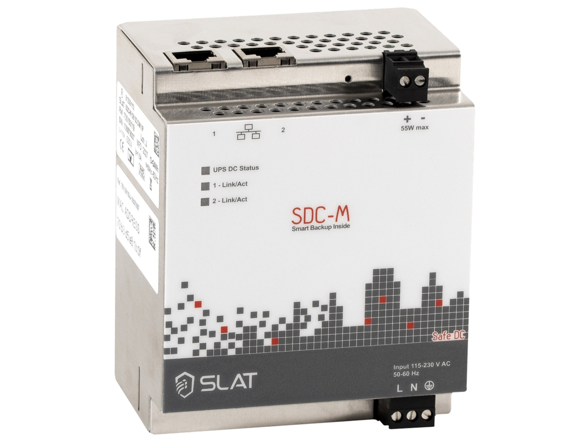 Mikro-Gleichstrom-USV 24VDC 55W IP
