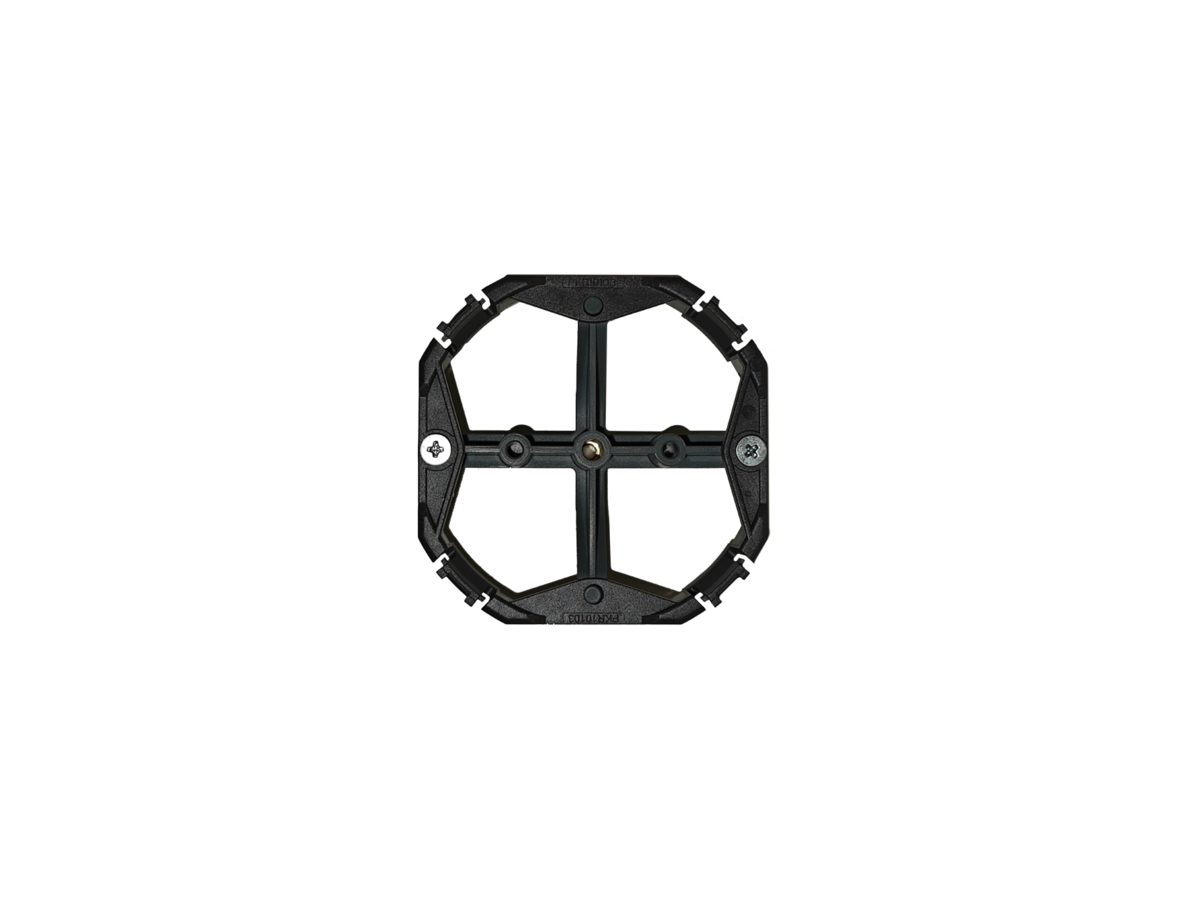 Adapter R&M gerade für 4×CU/FO 60×60mm