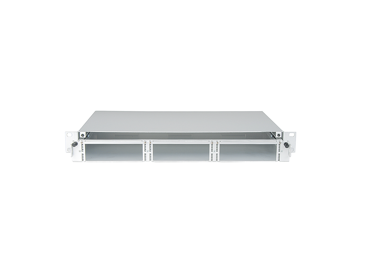 CCM 1HE Modulträger 3x7TE/8TE ALU PRO