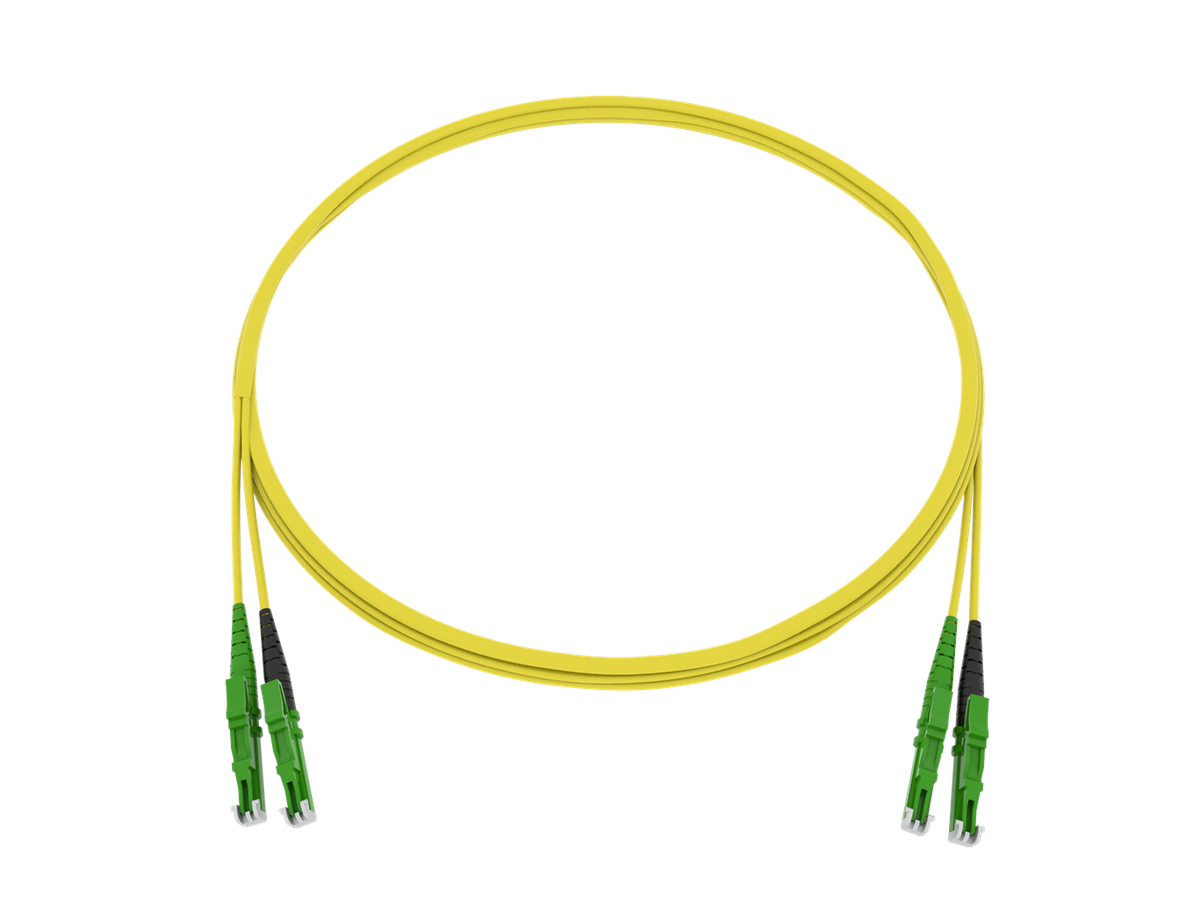 CCM Patchkabel Fig.0 2x2.0mm 9/125 YE